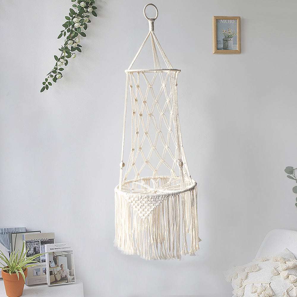 Macrame Hanging Pet Bed Macrame Cat Hammock Wall Hanging Cat Hammock - Minihomy