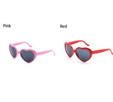 Heart-shaped Lights Become Love Special Effects Glasses Sunglasses - Minihomy