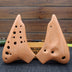 Double-Pipe Ocarina Alto C Wide-Range Wind Instrument - Minihomy