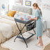 Baby Storage Folding Diaper Changing Table-Gray - Color: Gray - Minihomy