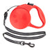 10-foot Red Extra-Small Retractable Dog Leash - Minihomy