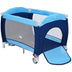 Foldable Baby Crib Playpen with Mosquito Net and Bag-Blue - Color: Blue - Minihomy