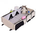 3 in 1 Portable Infant Bassinet Diaper Bag Beige - Color: Beige - Minihomy