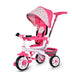 4-in-1 Detachable Baby Stroller Tricycle with Round Canopy - Minihomy