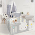 16-Panel Kids Activity Center  - Color: Gray & White - Minihomy