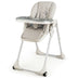 Baby Convertible High Chair with Wheels-Gray - Color: Gray - Minihomy