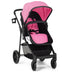 2-in-1 Foldable Pushchair Newborn Infant Baby Stroller-Pink - Color: Pink - Minihomy