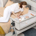 Portable Baby Bedside Sleeper with Adjustable Heights and Angle - Minihomy