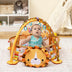 4-in-1 Baby Play Gym with Soft Padding Mat and Arch Design - Color: Yellow - Minihomy