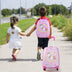 2 Pieces Kids Carry-on Luggage Set with 12 Inch Backpack-Pink - Color: Pink - Minihomy