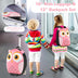 Lightweight and Portable Rolling Suitcase for Children-Pink - Color: Pink - Minihomy