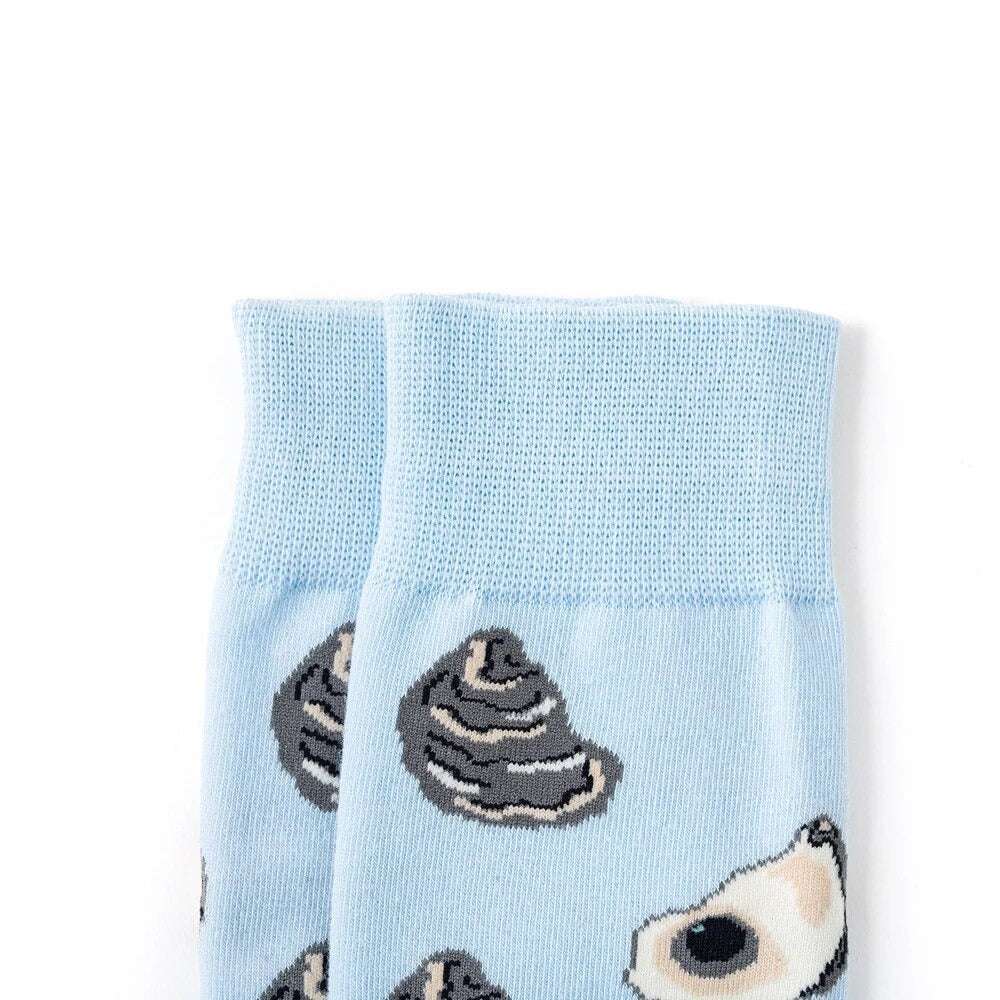 Food Seafood actic shrimp Squid Socks Women - Minihomy