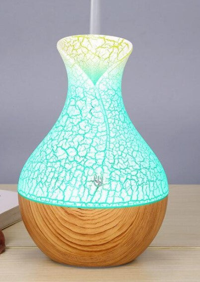 Ultrasonic Air Humidifier Aromatherapy Diffuser Essential Oil Vase humidifier