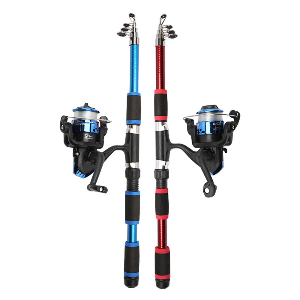 Sea pole automatic fishing rod spring  super hard long shot throwing rod set fishing gear cross-border supply