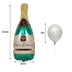 Champagne Balloon Large Size Champagne Cup Bottle Foil Latex Balloons - Minihomy