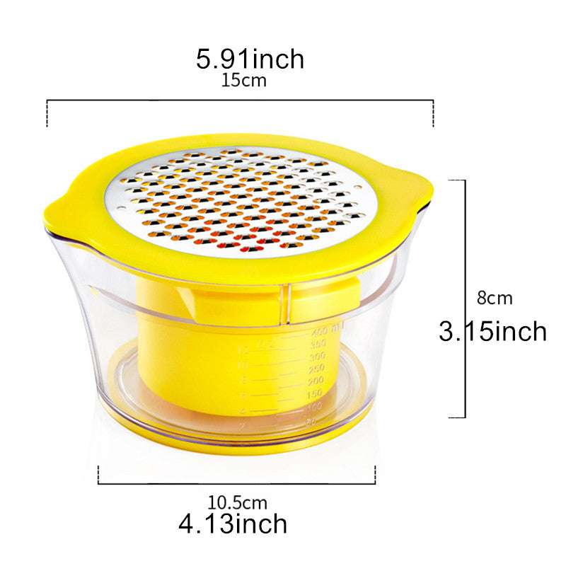 4in1 Kitchen Slicer Peeler Ginger Sharpener Corn Planer Grain Separator - Minihomy