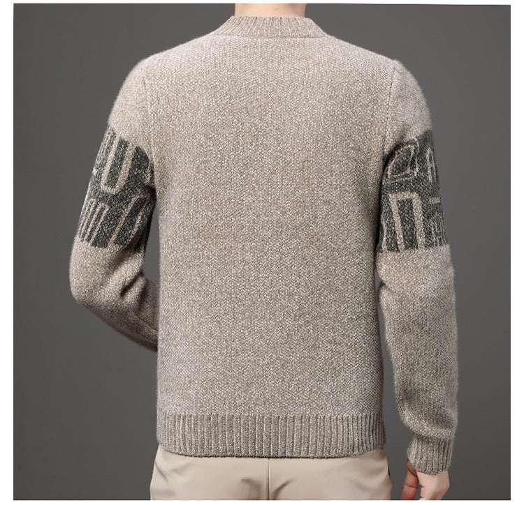 Men's Tops Youth Thicken Knitwear - Minihomy