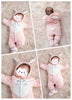 Newborn Jumpsuit Thickened Cotton Romper Boys And Girls Cartoon Rubbit Ears With Hood Jumpsuit - Minihomy