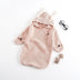 Baby Knitting Rabbit Sleeping Bags Hold Blanket - Minihomy