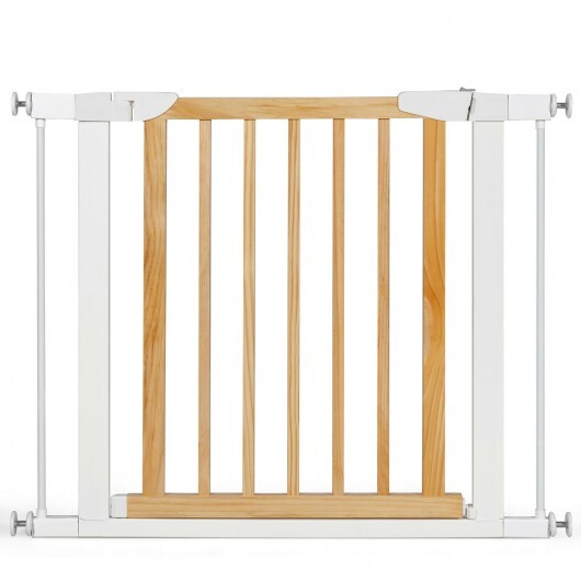 Extendable Safety Gate for Baby and Pet-Red - Minihomy