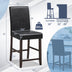 25 Inch Counter Height Set of 2 Bar Stools - Minihomy