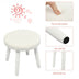 Kids Vanity Makeup Table & Chair Set Make Up Stool-White - Color: White - Minihomy