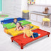 Pack of 4 Colorful Kids Stackable Naptime Cot - Minihomy