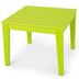 25.5 Inch Square Kids Activity Play Table-Green - Color: Green - Minihomy