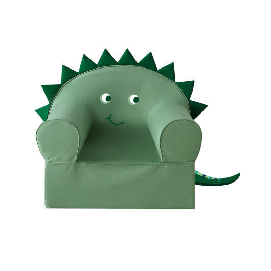 Original Kids Sofa with Armrest and Thick Cushion-Green - Color: Green - Minihomy