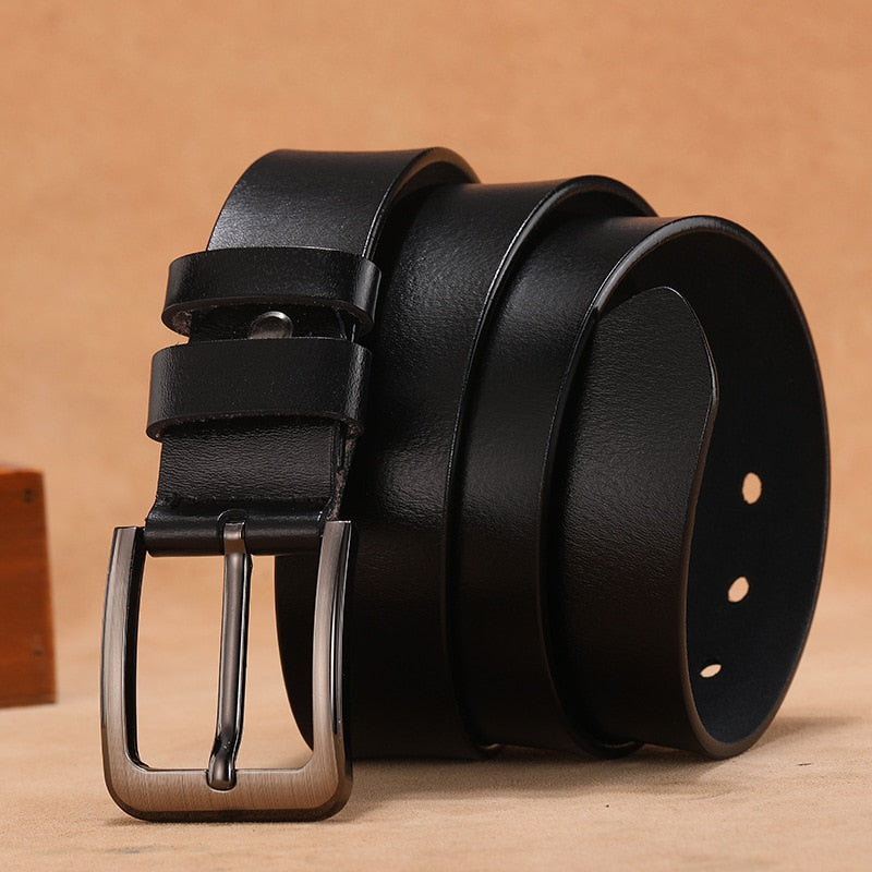 Casual wild two-layer leather belt - Minihomy