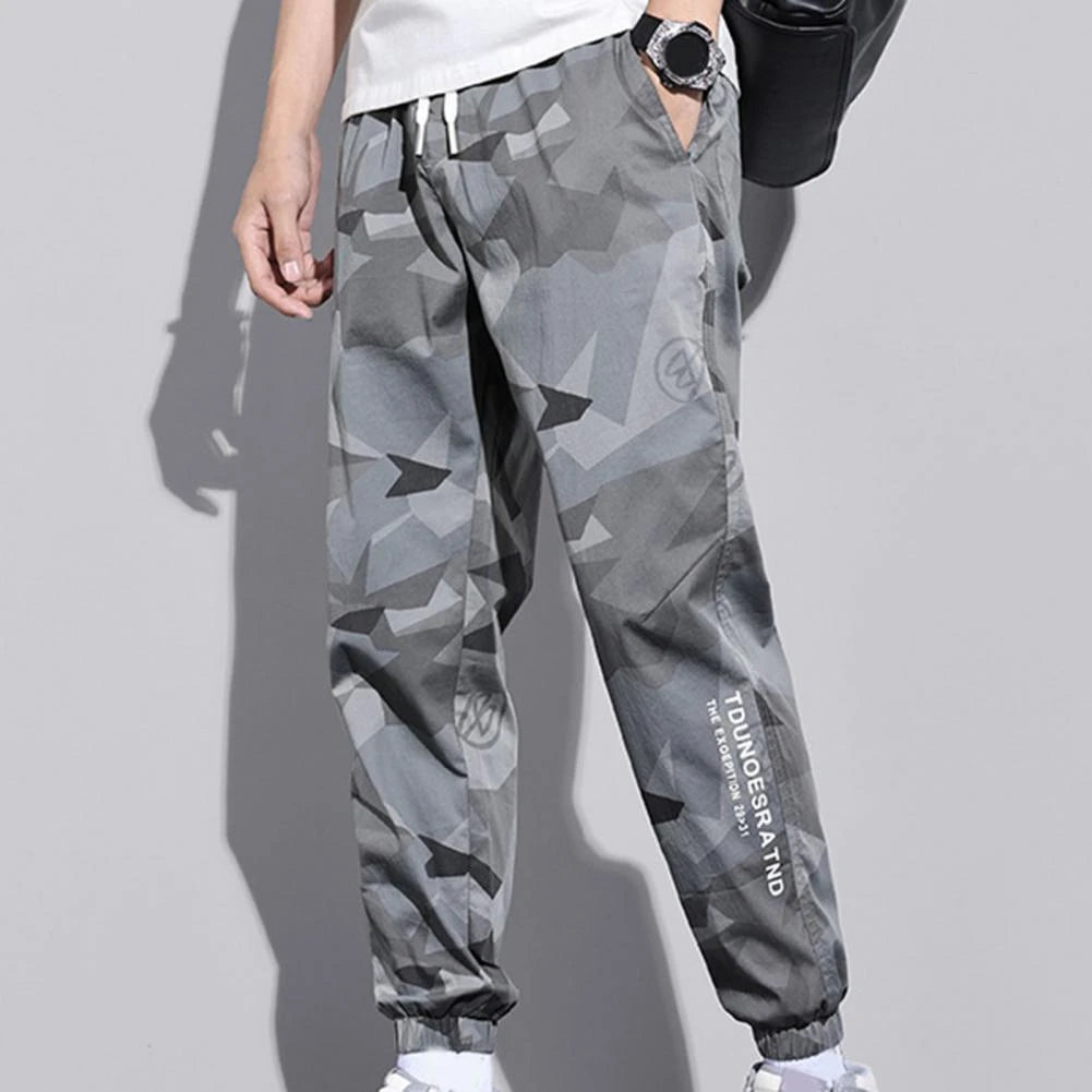 Camouflage Overalls Men's Trendy Brand Loose-fitting Casual Pants - Minihomy