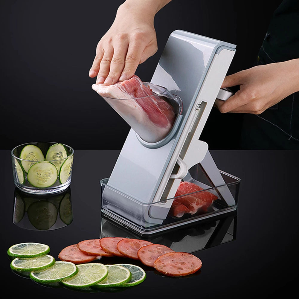 Hand-crank Vegetable Cutting Press Grater Slicer - Minihomy