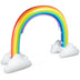 Inflatable Rainbow Sprinkler Backyard Games Outside Water Toy Yard - Color: Multicolor - Minihomy