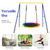 Extra Large Heavy Duty A-Frame Steel Swing Stand - Color: Blue - Minihomy