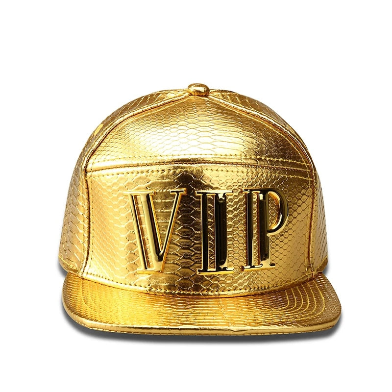 Letter Vip Tide Flat-edge Hipster Hip-hop Hat - Minihomy