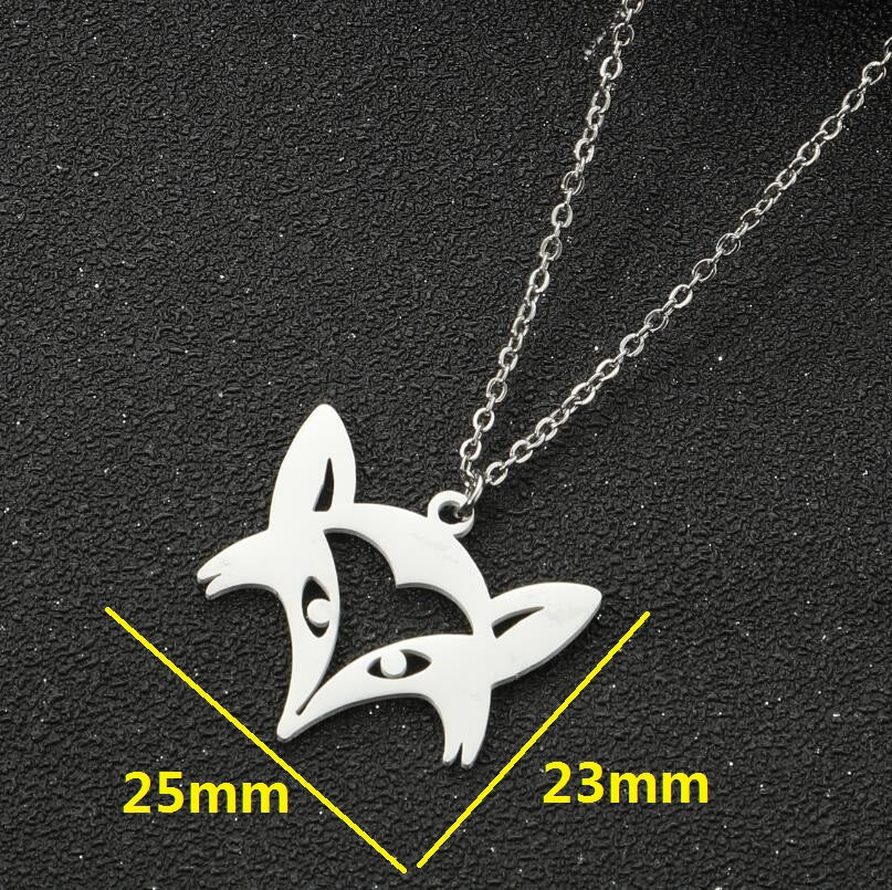 Ins Light Luxury Personality Cute Cartoon Animal Pendant Necklace - Minihomy