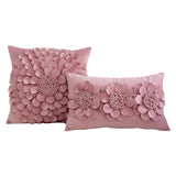 French Entry Lux Heavy Industry 3D Solid Color Pillowcase - Minihomy