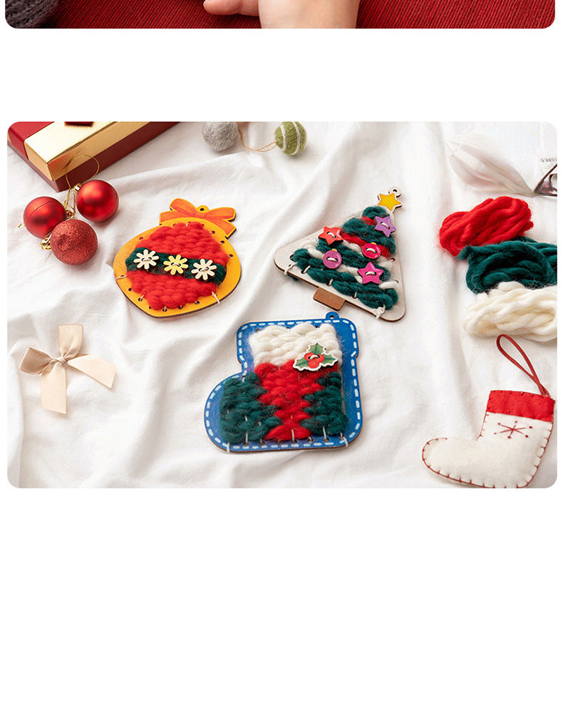 Christmas Tree Decoration Pendant Children's Diy Toy Material - Minihomy