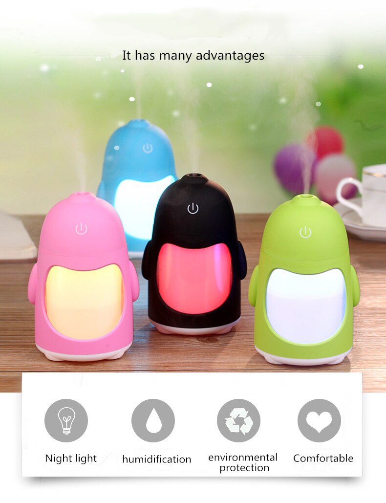 Penguin Car Humidifier - Minihomy