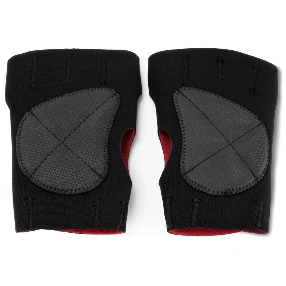 Half Finger Padded Cycling Gloves, Red - Minihomy