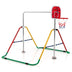 Kids Folding Horizontal Bar with 4 Adjustable Heights-Multicolor - Color: Multicolor - Minihomy