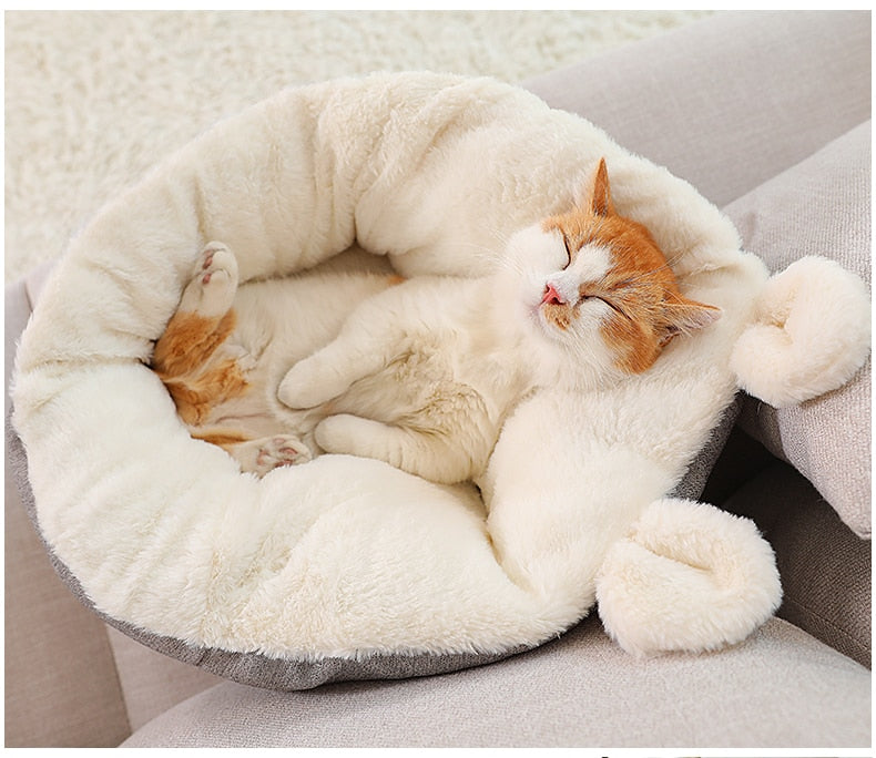 Pet Dog Bed Warming Soft Sleeping Bag Cushion Puppy Kennel - Minihomy