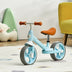 Kids Balance Training Bicycle with Adjustable Handlebar and Seat-Blue - Color: Blue - Minihomy