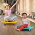 4/6-Pack Kids Sitting Scooter Board with Handles and Rolling Casters-4 Pack - Color: Multicolor - Size: 4 Pack - Minihomy