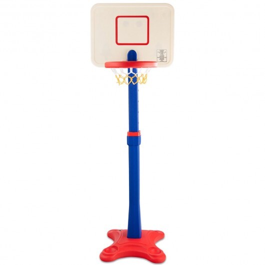 Kids Adjustable Height Basketball Hoop Stand - Minihomy