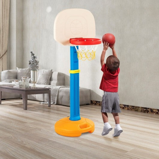 Kids Children Basketball Hoop Stand - Color: Multicolor - Minihomy