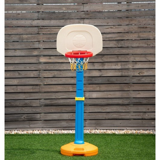 Kids Children Basketball Hoop Stand - Color: Multicolor - Minihomy