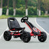 Kids Ride On Toys Pedal Powered Go Kart Pedal Car-Black - Color: Black - Minihomy