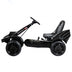 Kids Ride on 4 Wheel Pedal Powered Go Kart - Color: Black - Minihomy