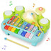 3-in-1 Electronic Piano Xylophone Game Drum Set - Minihomy